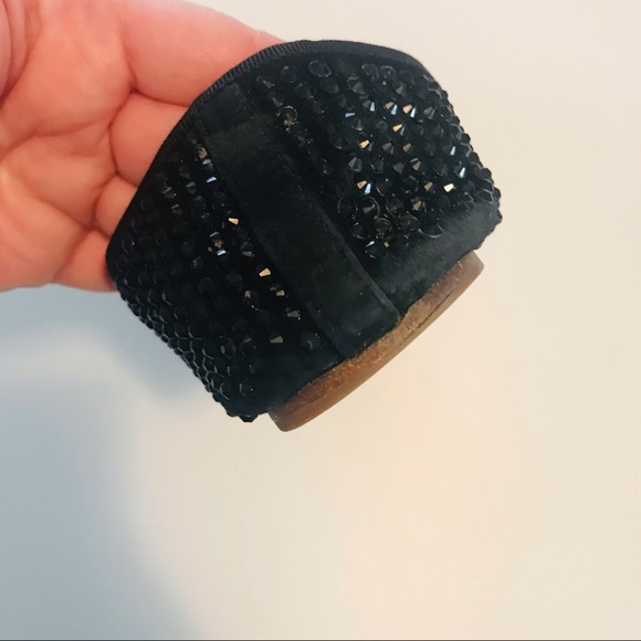 TORY BURCH | black studs on black FLATS | 9.5 - Picture 7 of 14